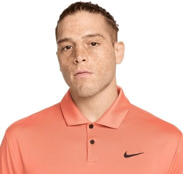 Риза за поло Nike Dri-Fit Tour Solid Mens Polo Madder Root/Black L - 3