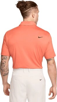 Polo Shirt Nike Dri-Fit Tour Solid Mens Polo Madder Root/Black S - 2
