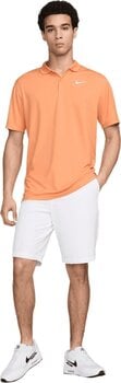 Риза за поло Nike Dri-Fit Victory Solid Mens Polo Orange Trance/White M - 4