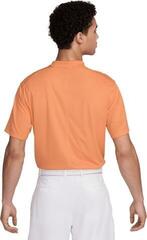Polo trøje Nike Dri-Fit Victory Mens Golf Orange Trance/White - 1