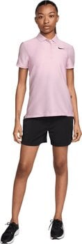 Camisa pólo Nike Dri-Fit Victory Womens Polo Polo Pink Foam /Black XL - 5