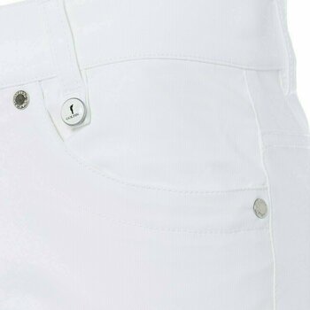 Kratke hlače Golfino Light Techno Strech Womens Shorts White 38 - 2