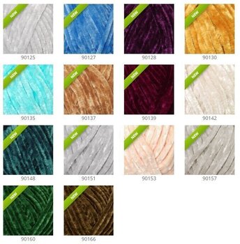 Knitting Yarn Himalaya Velvet Pro 90101 - 4