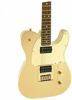 Electric guitar Fender Squier J5 Telecaster IL Frost Gold - 3