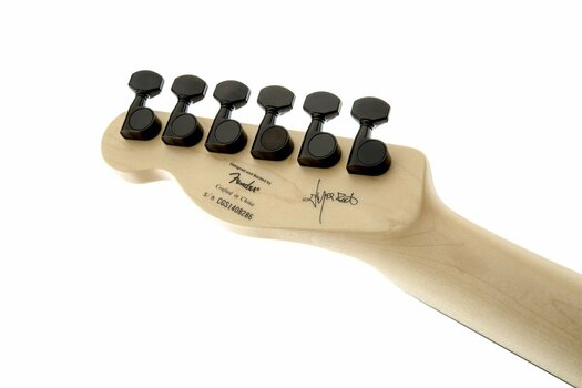 Elektrisk gitarr Fender Squier Jim Root Telecaster Flat IL White - 5