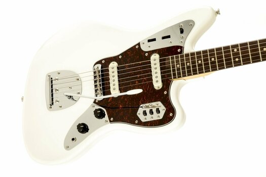 E-Gitarre Fender Squier Vintage Modified Jaguar IL Olympic White - 3