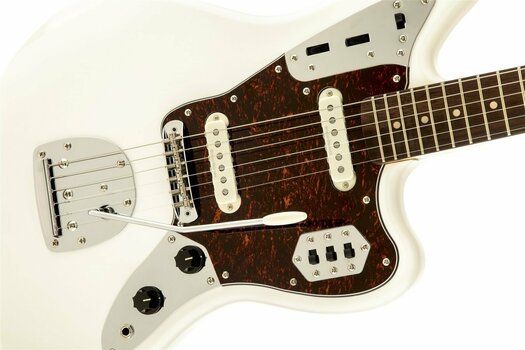 Elektromos gitár Fender Squier Vintage Modified Jaguar IL Olympic White - 5