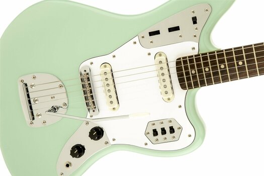 E-Gitarre Fender Squier Vintage Modified Jaguar IL Surf Green - 5