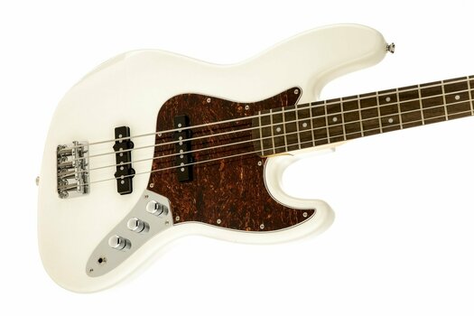 4-string Bassguitar Fender Squier Vintage Modified Jazz Bass IL Olympic White - 3