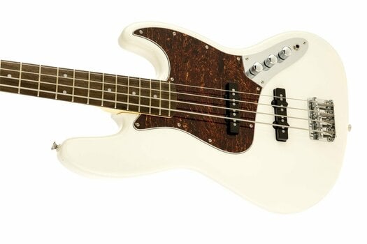 Bas elektryczna Fender Squier Vintage Modified Jazz Bass IL Olympic White - 4