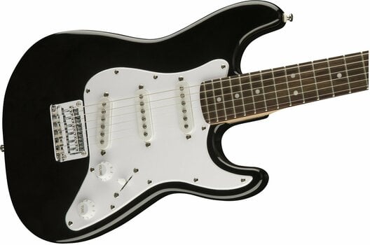 Elektrisk guitar Fender Squier Mini Stratocaster V2 IL Black - 4