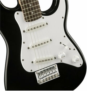 Elektrická kytara Fender Squier Mini Stratocaster V2 IL Black - 5