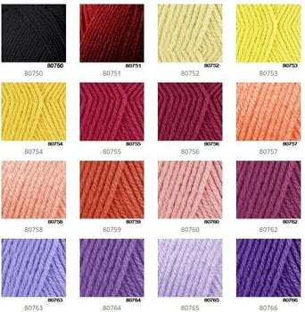 Knitting Yarn Himalaya Super Soft Dk 80701 Knitting Yarn - 6