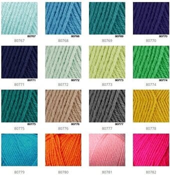 Knitting Yarn Himalaya Super Soft Dk 80701 Knitting Yarn - 7