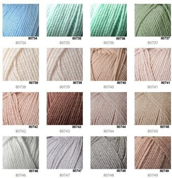 Knitting Yarn Himalaya Super Soft Dk 80702 - 5