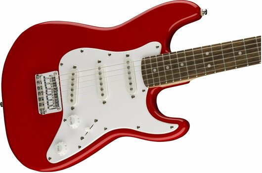 Chitarra Elettrica Fender Squier Mini Stratocaster V2 IL Torino Red - 3