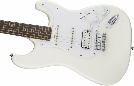 Elektriska gitarrer Fender Squier Bullet Stratocaster HSS HT IL Arctic White - 4