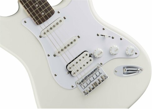 Elektriska gitarrer Fender Squier Bullet Stratocaster HSS HT IL Arctic White - 5