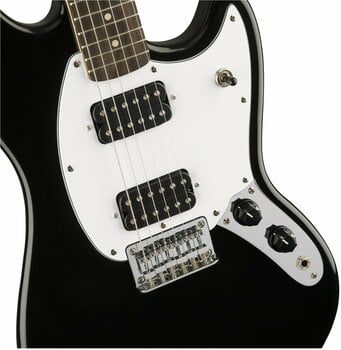 Elektrická gitara Fender Squier Bullet Mustang HH IL Black - 4