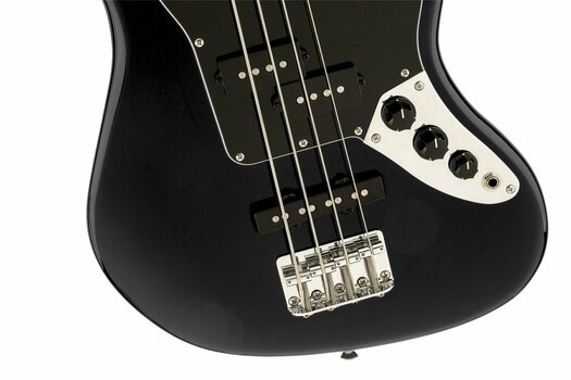4-string Bassguitar Fender Squier Vintage Modified Jaguar Bass Special SS IL Black - 6