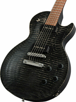 Guitare électrique Gibson Les Paul BFG P-90 Worn Ebony - 2