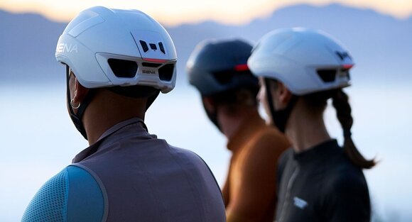 Smart Helmet Sena S1 Matte White M Smart Helmet - 9