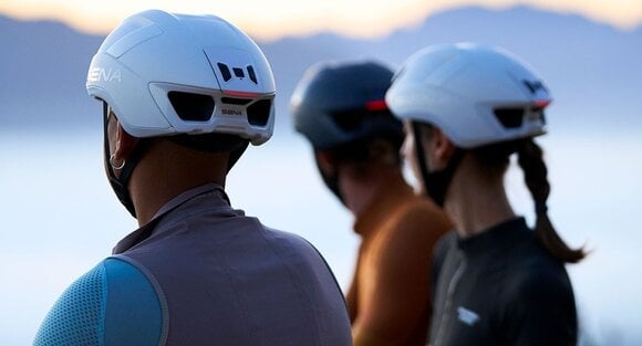 Smart Helmet Sena S1 Matte White L Smart Helmet - 9
