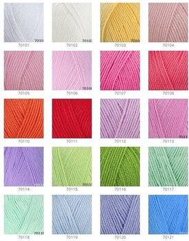 Knitting Yarn Himalaya Everyday Bebe 70101 - 3