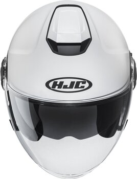 Hjälm HJC i40N Solid Pearl White M Hjälm - 3