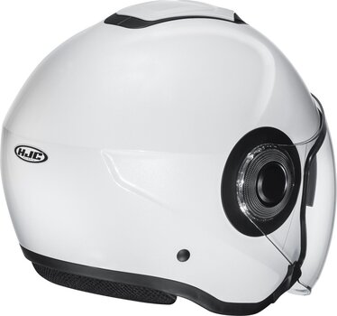 Hjälm HJC i40N Solid Pearl White XL Hjälm - 5