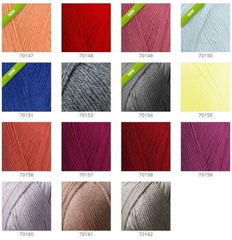 Fios para tricotar Himalaya Everyday Bebe 70124 Fios para tricotar - 5