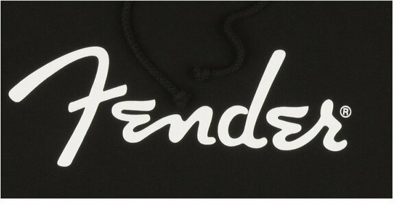 Hættetrøje Fender Hættetrøje Logo Black S - 3