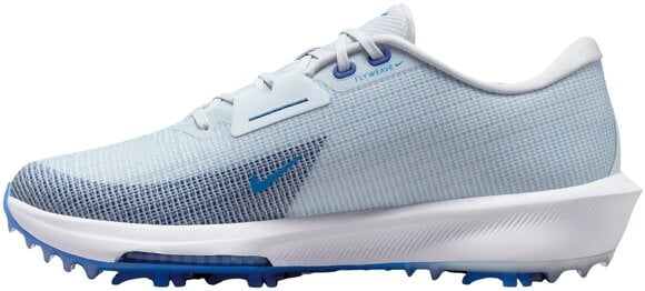 Chaussures de golf pour hommes Nike Air Zoom Infinity Tour Next 2 Unisex Football Grey/Deep Royal Blue/Game Royal 44,5 Chaussures de golf pour hommes (Juste déballé) - 2