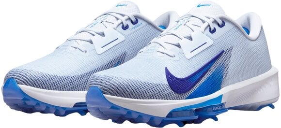Мъжки голф обувки Nike Air Zoom Infinity Tour Next 2 Unisex Golf Shoes Football Grey/Deep Royal Blue/Game Royal 44,5 - 5