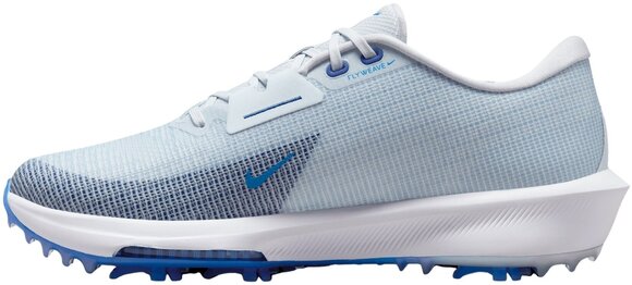 Calçado de golfe para homem Nike Air Zoom Infinity Tour Next 2 Unisex Golf Shoes Football Grey/Deep Royal Blue/Game Royal 45 - 2