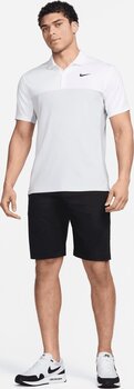 Polo Shirt Nike Dri-Fit Victory+ Mens Polo White/Light Smoke Grey/Pure Platinum/Black M - 4