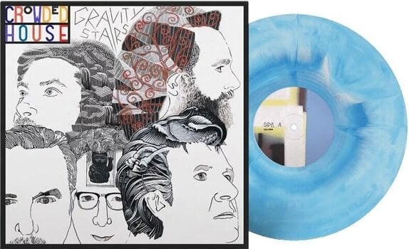 Hanglemez Crowded House - Gravity Stairs (Cloudy Blue Coloured) (LP) - 2