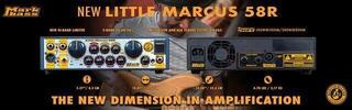 Solid-State Bass Amplifier Markbass Little Marcus 58R Solid-State Bass Amplifier - 5