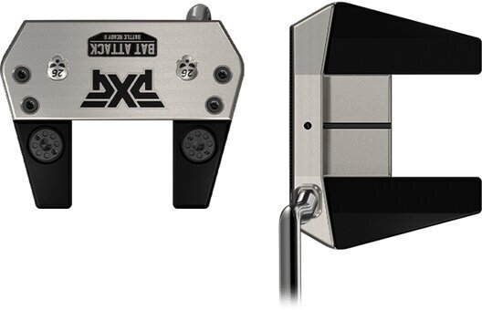 Golf Club Putter PXG Battle Ready II Left Handed Bat Attack Double Bend 34" - 2