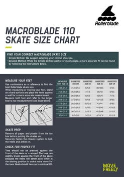 Inline rolerji Rollerblade Macroblade 110 3WD Nero/Lime  44,5-45 Inline rolerji - 6