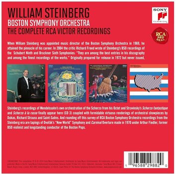 CD de música William Steinberg - Boston Symphony Orchestra: The Complete RCA Victor Recordings (Remastered) (4 CD) - 2