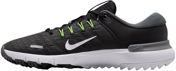 Men's golf shoes Nike Free Golf Unisex Shoes Black/White/Iron Grey/Volt 44 - 2