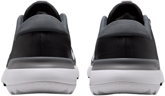 Heren golfschoenen Nike Free Golf Unisex Shoes Black/White/Iron Grey/Volt 44 - 7