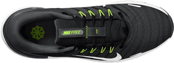 Calçado de golfe para homem Nike Free Golf Unisex Shoes Black/White/Iron Grey/Volt 44 - 8