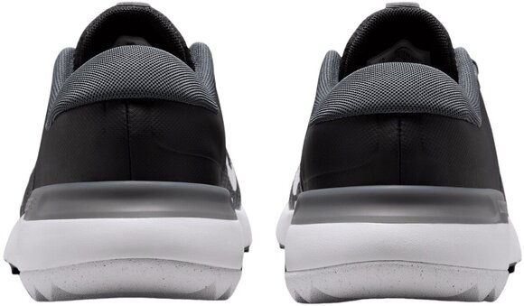 Men's golf shoes Nike Free Golf Unisex Shoes Black/White/Iron Grey/Volt 45 - 7