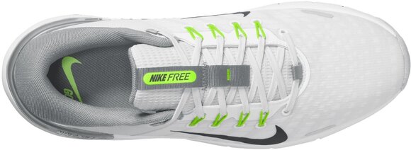 Chaussures de golf pour hommes Nike Free Golf Unisex Shoes White/Black/Pure Platinum/Wolf Grey 44 - 8