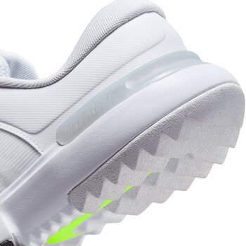 Heren golfschoenen Nike Free Golf Unisex Shoes White/Black/Pure Platinum/Wolf Grey 44 - 11