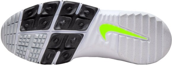 Férfi golfcipők Nike Free Golf Unisex Shoes White/Black/Pure Platinum/Wolf Grey 45,5 - 9