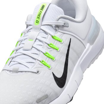 Scarpa da golf da uomo Nike Free Unisex White/Black/Pure Platinum/Wolf Grey 47,5 Scarpa da golf da uomo - 10