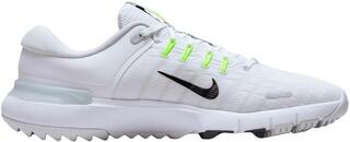 Men's golf shoes Nike Free Unisex White/Black/Pure Platinum/Wolf Grey - 3